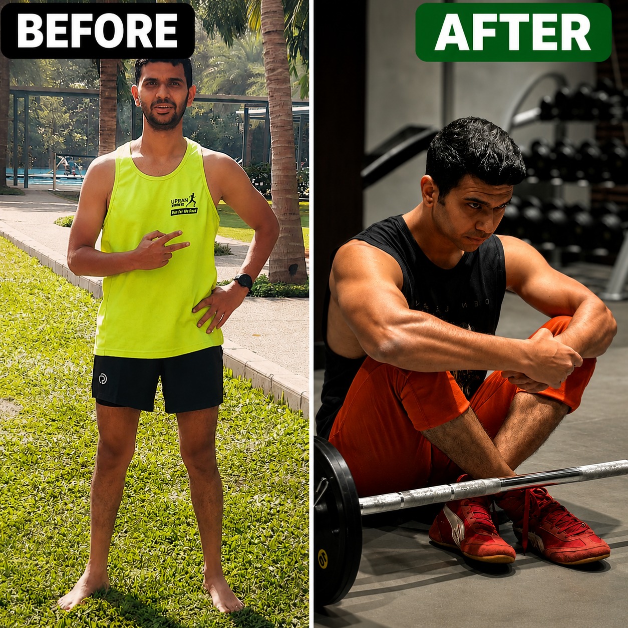 Client 05 before and after transformation