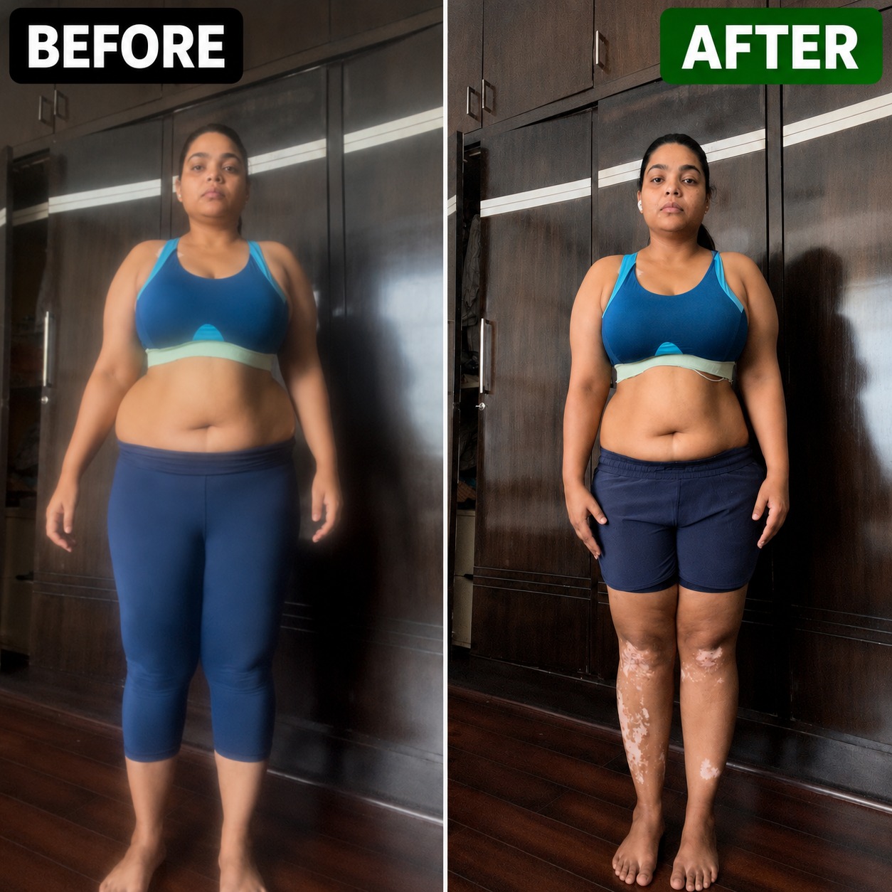 Client 08 before and after transformation